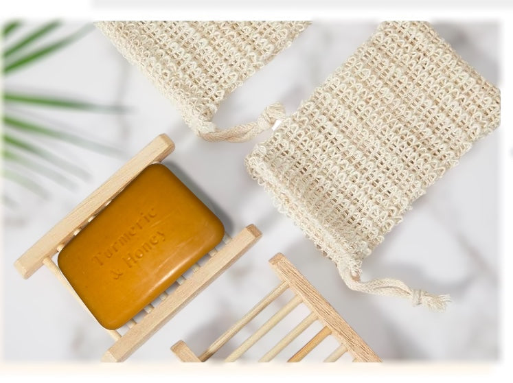 Bundle Turmeric Honey soap + Oatmeal, milk & honey soap