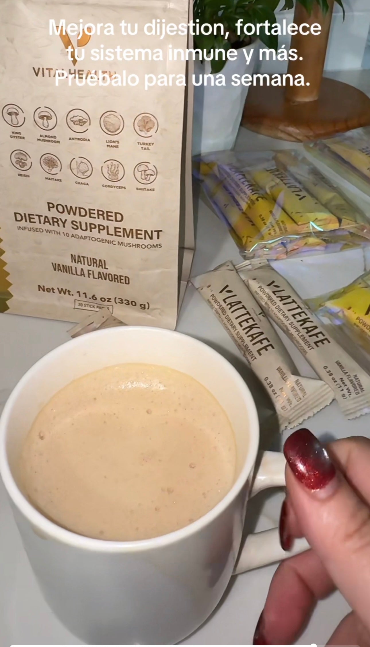 V-Lattekafe 1 week supply