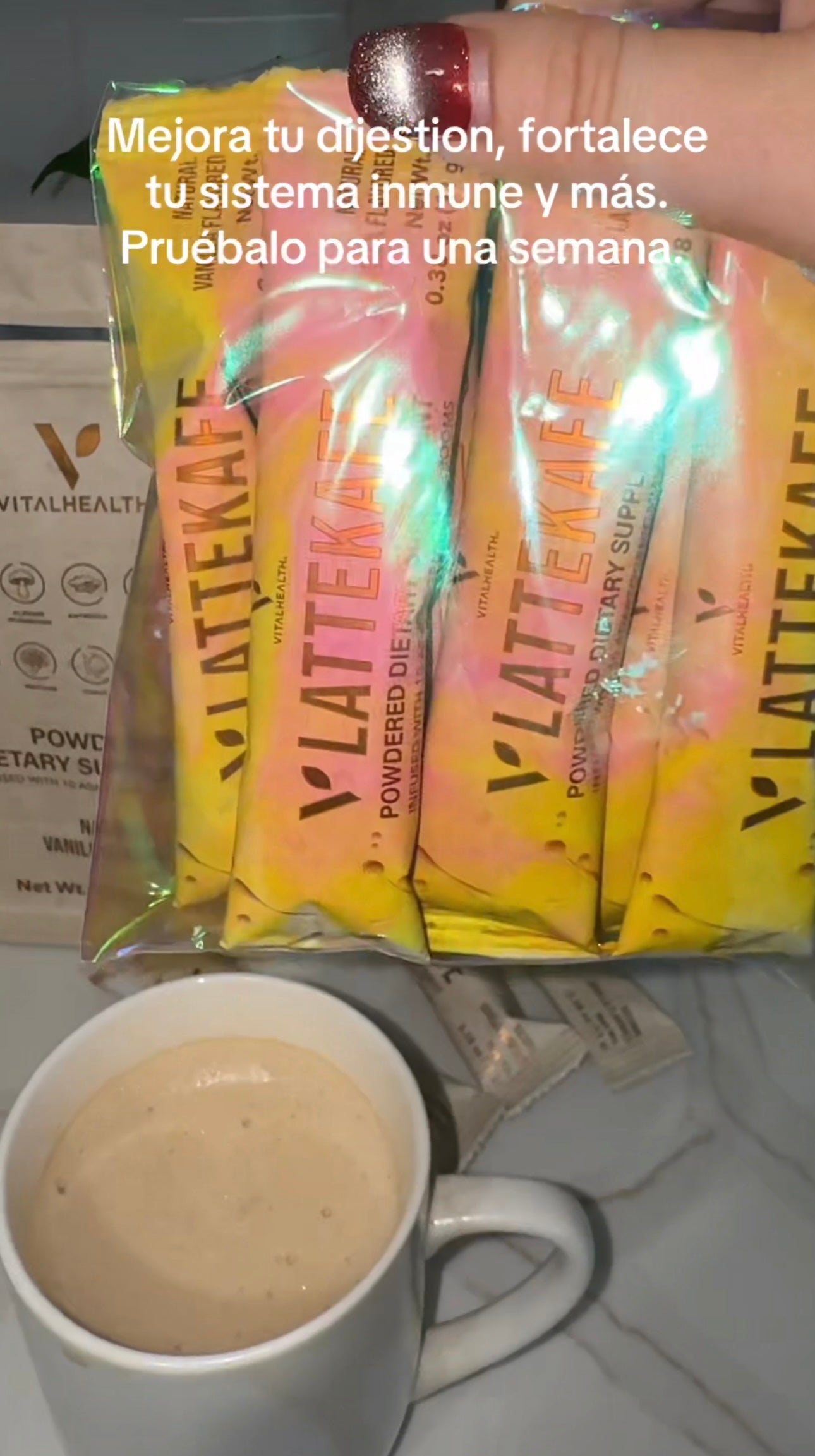V-Lattekafe 1 week supply